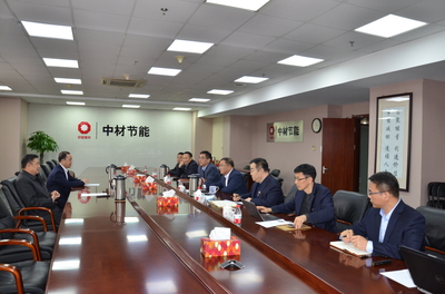 中聯水泥孫建成總經理訪問中材節能、中材礦山